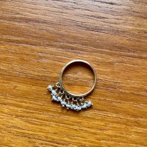 🚫SOLD🚫 Me&Ro 10k pearl cluster ring